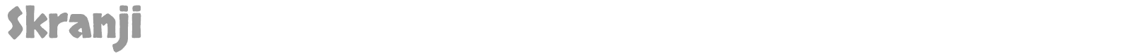 Skranji font preview