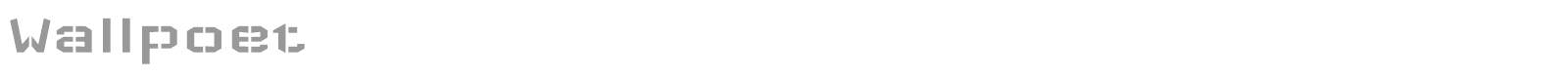 Wallpoet font preview