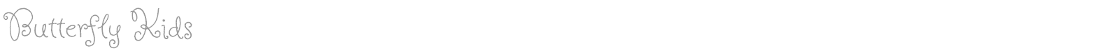 Butterfly Kids font preview