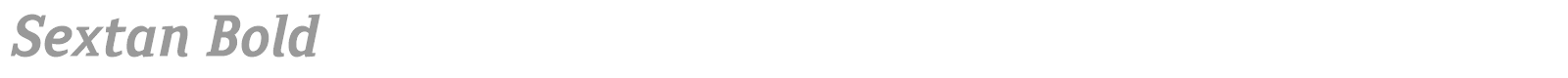 Sextan font preview