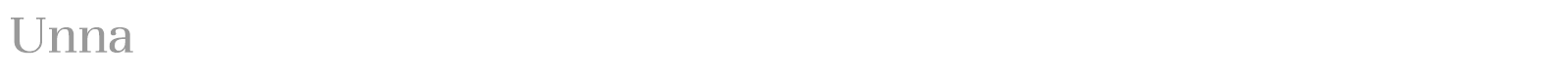 Unna font preview