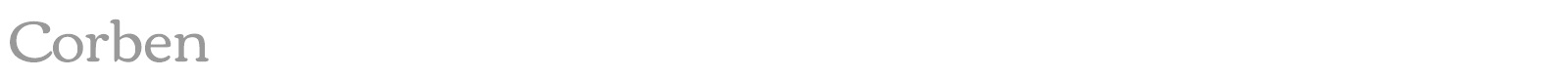 Corben font preview