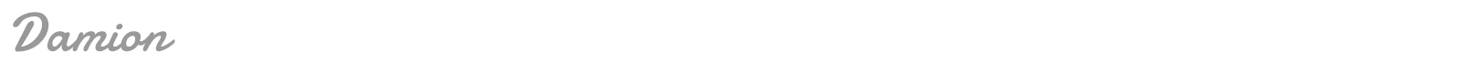 Damion font preview