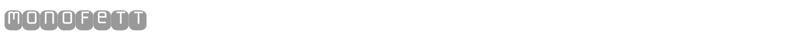Monofett font preview