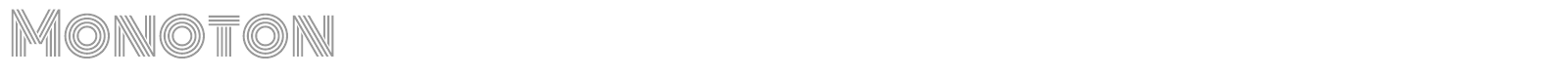 Monoton font preview