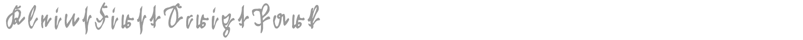 Kleins First Script font preview