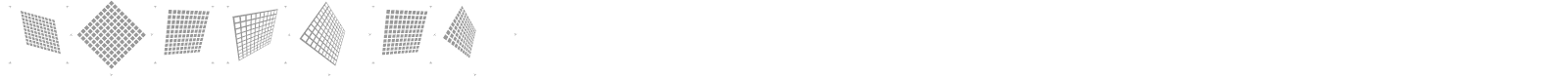Grid Exercise Gaps font preview