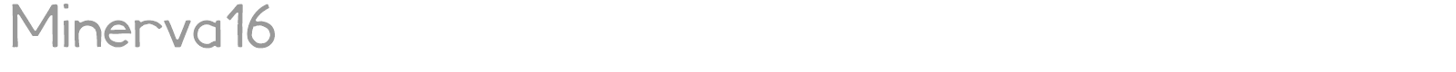 Minerva 16 font preview