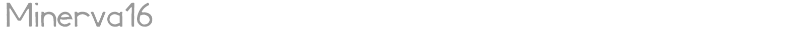 Minerva 16 font preview