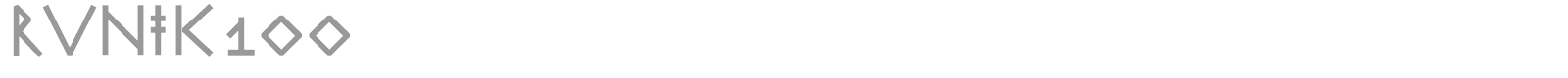 RuniK font preview