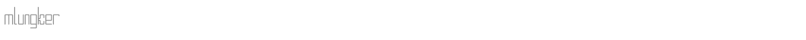 Mlungker font preview