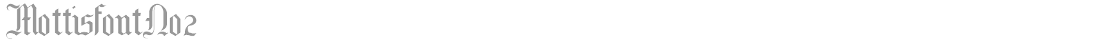 Mottisfont font preview