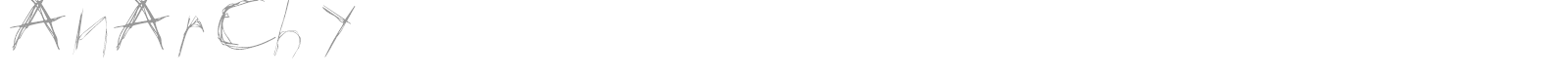 Anarchy font preview