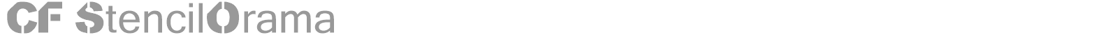 Stencilorama font preview