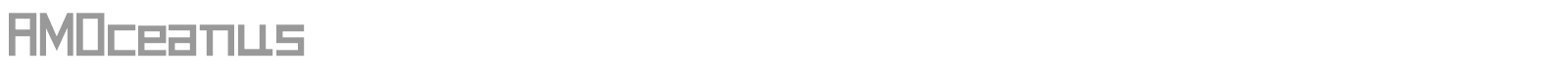 AMOceanus font preview