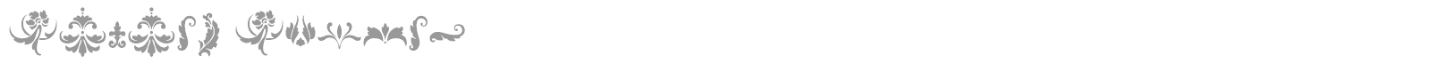 Damask Dings font preview