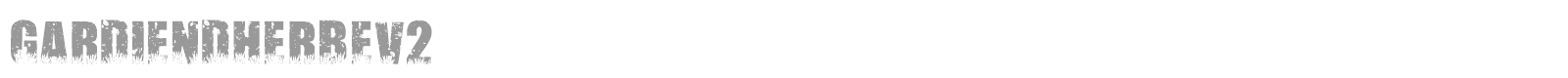 Gardien DHerbe font preview