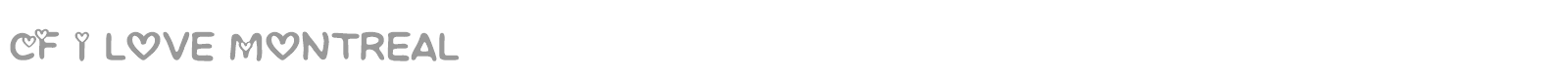 I Love Montreal font preview