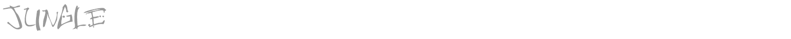 Jungle font preview