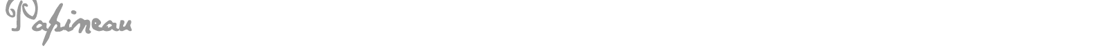 Papineau font preview