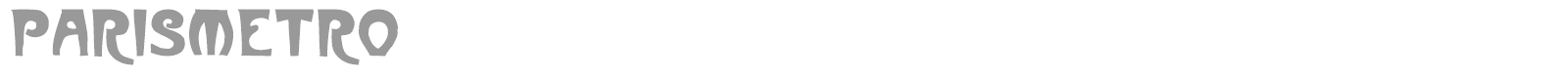 Paris font preview
