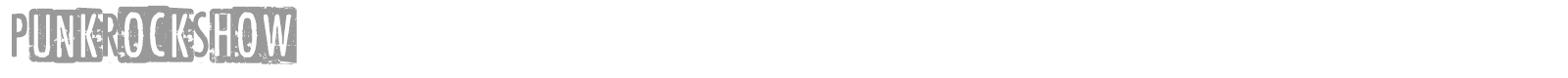 Punk Rock Show font preview