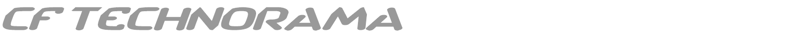 Technorama font preview