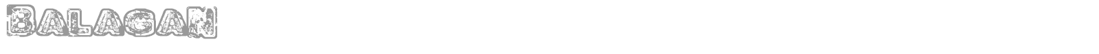 Balagan font preview