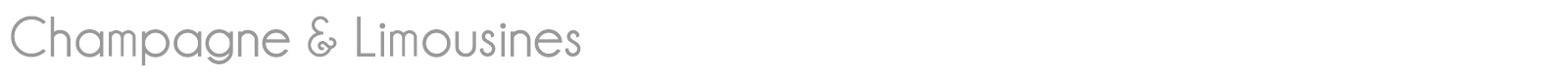 Champagne & Limousines font preview