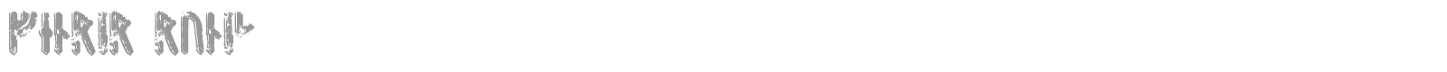 Fenrir Runic font preview