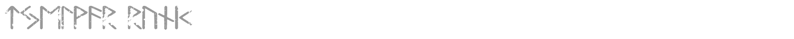 Tjelvar Runic font preview