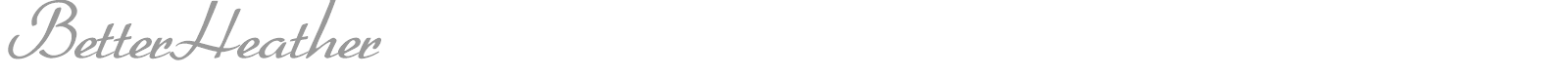 Better Heather font preview
