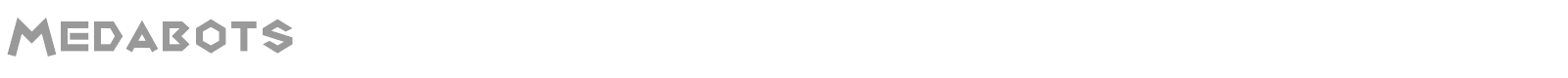 Medabots font preview