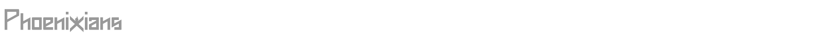 Phoenixians font preview