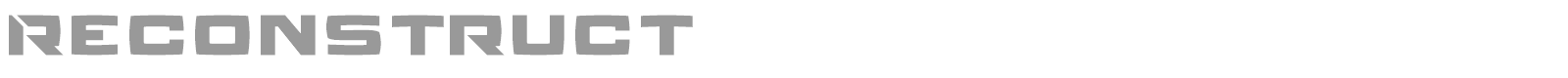 Reconstruct font preview