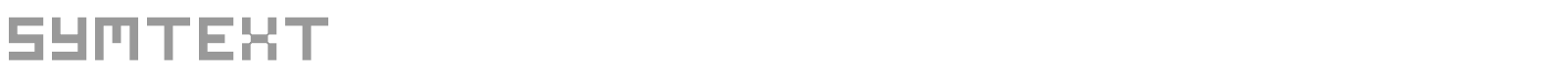 Symtext font preview
