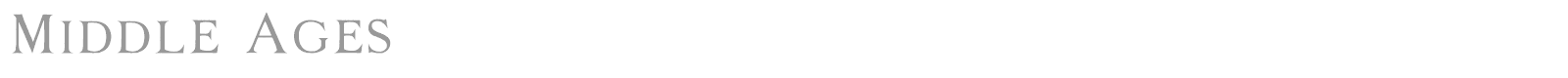 Middle Ages font preview