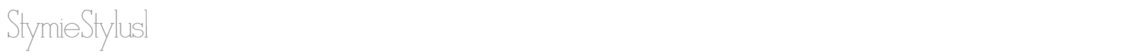 Stymie Stylus font preview