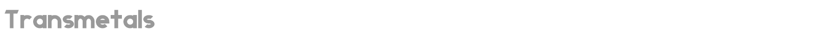 Transmetals font preview
