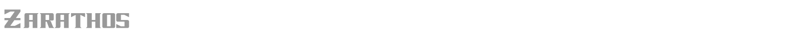 Zarathos font preview
