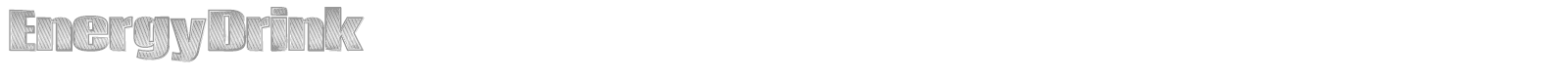 Energy Drink font preview