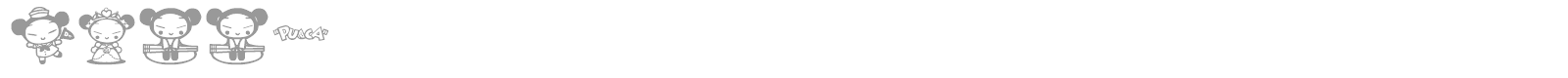 Pucca font preview