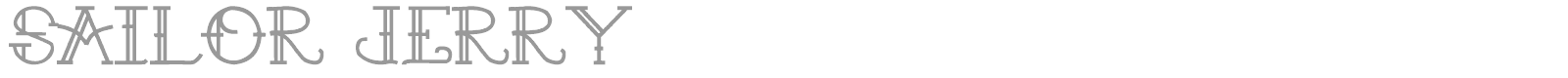 Sailor Jerry font preview