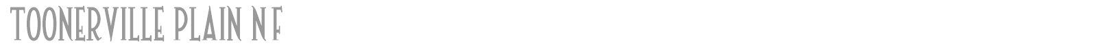 Toonerville Plain NF font preview