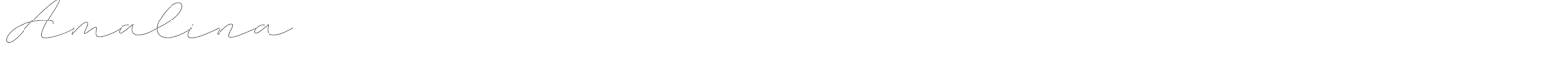 Amalina font preview