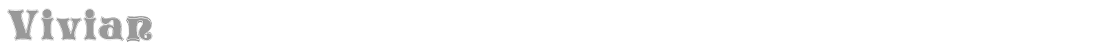 Vivian font preview