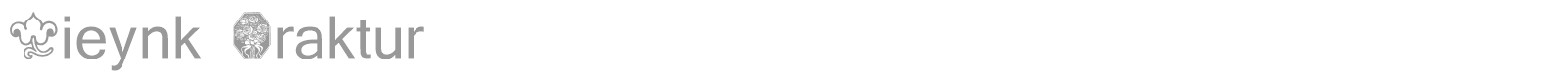 Wieynk Fraktur font preview