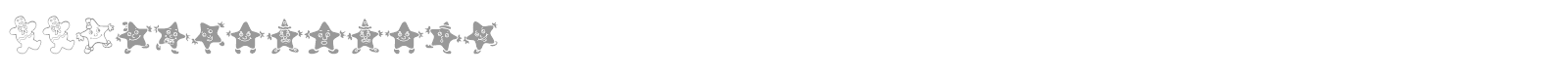 WW Gingerbread font preview