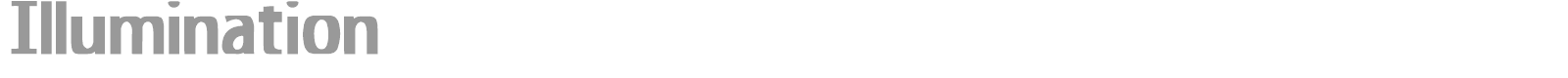 Illumination font preview