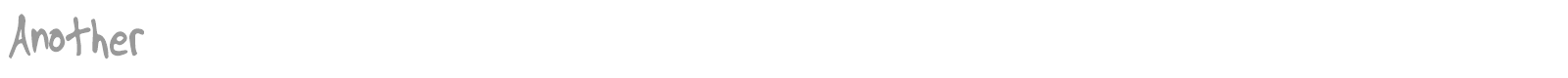 Another font preview